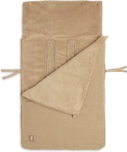 Jollein Voetenzak Voor Autstoel & Kinderwagen - Basic Knit - Biscuit -Babyartikelen Winkel 1002x1200 3