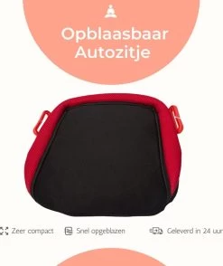 Deliqart - Zitverhoger - Autozitje - Opblaasbare Autozitje - Autostoeltje - Zwart -Babyartikelen Winkel 1009x1200 1