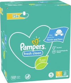Pampers® Pampers - Fresh Clean - Billendoekjes - 3600 Doekjes - 45 X 80 -Babyartikelen Winkel 1023x1200 1