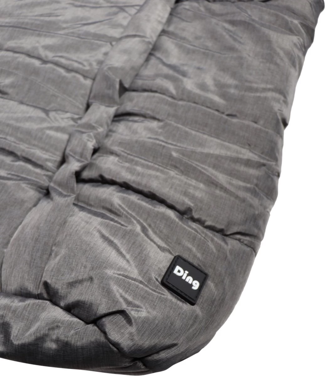 Ding Deluxe Universele Voetenzak Voor Buggy & Kinderwagen - Grijs 2 Ding Deluxe Universele Voetenzak Voor Buggy & Kinderwagen - Grijs - Afbeelding 2