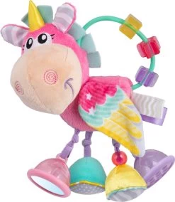 Playgro Clip Clop Rammelaar - Roze - Activiteitenspeeltje - Kraamkado -Babyartikelen Winkel 1045x1200
