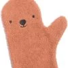 Invented 4 Kids - Douche Washandje - Washandjes - Roestbruin Beer