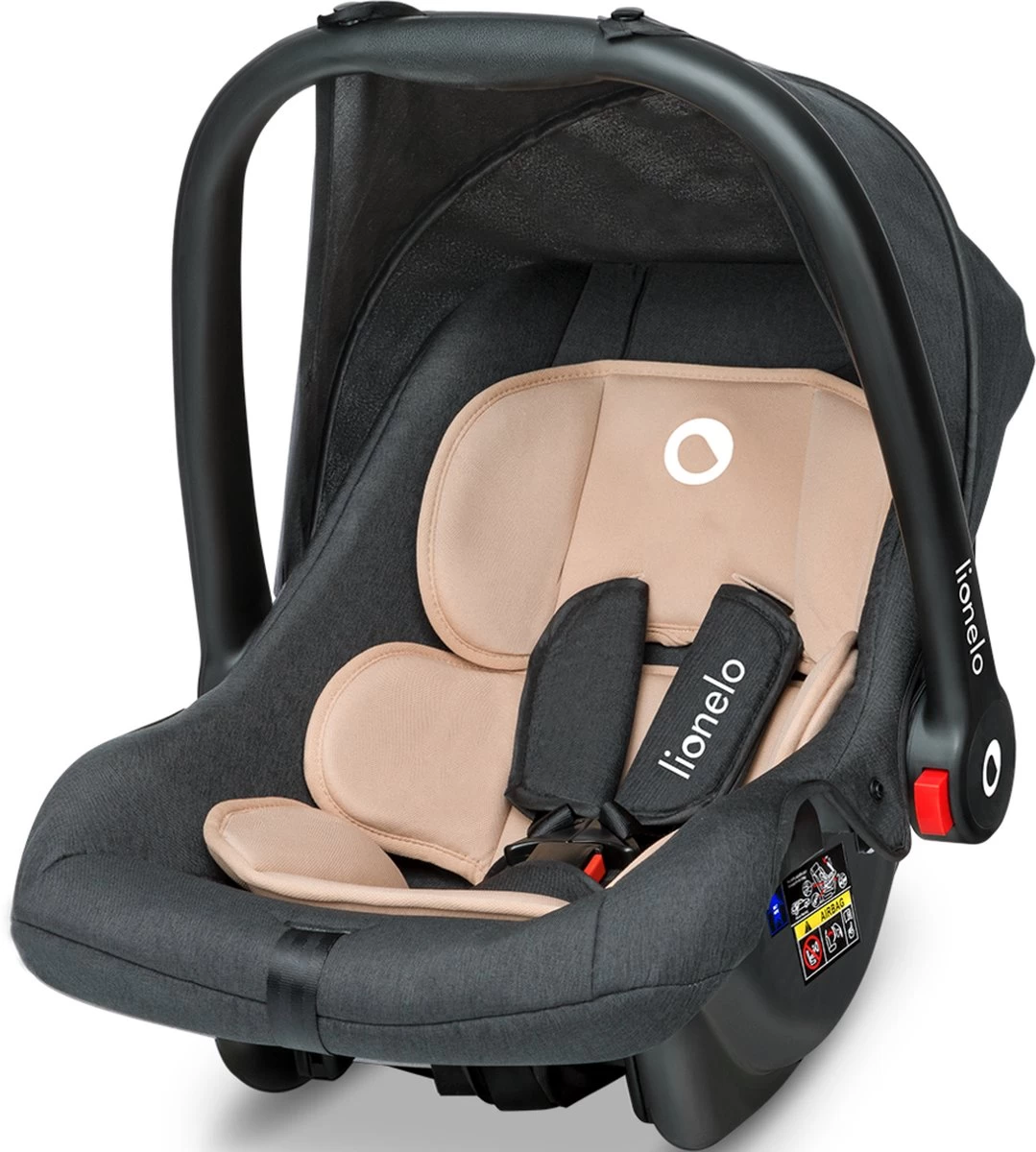 Lionelo Noa Plus - Autostoeltje - Lichtgewicht Constructie - Draagfunctie - Praktische Luifel 1 Lionelo Noa Plus - Autostoeltje - Lichtgewicht Constructie - Draagfunctie - Praktische Luifel