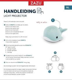 ZAZU - Wally Light Projector - Rose - Slaaptrainers - Slaaptrainers -Babyartikelen Winkel 1079x1200 2