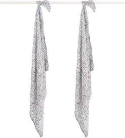 Jollein Hydrofiel Multidoek Meadow 115x115cm - Rosewood - 2 Stuks -Babyartikelen Winkel 1084x1200 10