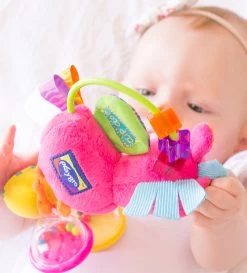 Playgro Clip Clop Rammelaar - Roze - Activiteitenspeeltje - Kraamkado -Babyartikelen Winkel 1086x1200 1