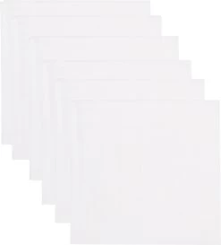 MamaLoes Wit 6 Stuks Hydrofiel Luiers ML105