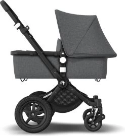Bugaboo Cameleon 3 Plus Kinderwagen Met Stoel En Wieg - Zwart / Gemȇleerd Grijs -Babyartikelen Winkel 1097x1200 2