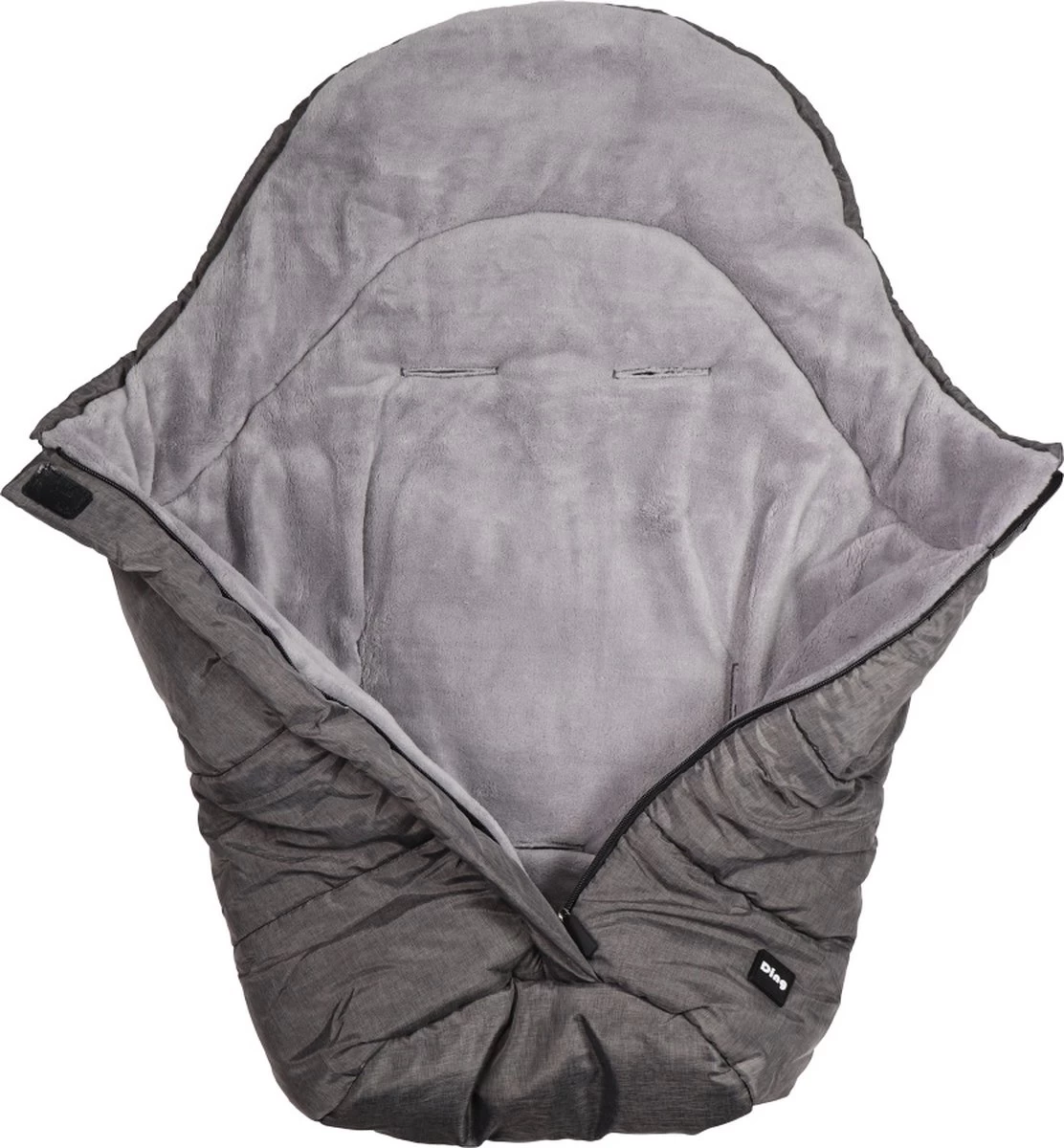 Ding Deluxe Universele Voetenzak Voor Buggy & Kinderwagen - Grijs 8 Ding Deluxe Universele Voetenzak Voor Buggy & Kinderwagen - Grijs - Afbeelding 8