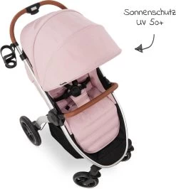 Hauck UpTown Buggy - Met één Hand Opvouwbaar - Roze -Babyartikelen Winkel 1115x1200 1
