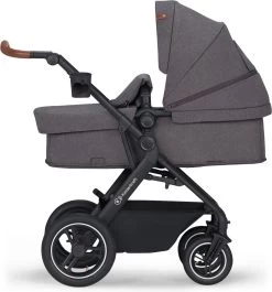 Kinderkraft B-Tour Ash Grey 3-in-1 Combi Kinderwagen Incl. Autostoel KSBTOU00DGR3000 -Babyartikelen Winkel 1117x1200 2