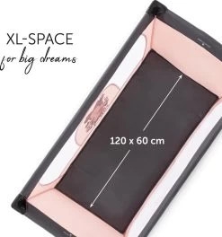 Hauck Dream'n Play Campingbedje - Minnie Sweetheart -Babyartikelen Winkel 1121x1200 2