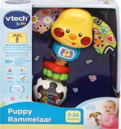 VTech Baby Puppy Rammelaar - Educatief Babyspeelgoed - 3 Tot 36 Maanden -Babyartikelen Winkel 1129x1200