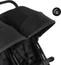 Hauck Uptown Duo Melange Broertje/zusje Kinderwagen Black -Babyartikelen Winkel 1130x1200 1