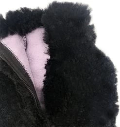 Merkloos Kruikenzak Schapenwol Zwart - Kruikenhoes - Echte Schapenvacht -Babyartikelen Winkel 1132x1200 3