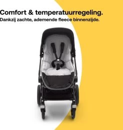 Bugaboo Voetenzak Grey Melange -Babyartikelen Winkel 1135x1200 4