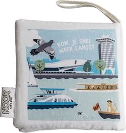 Zacht Babyboekje Amsterdam - 100% Katoen - Fairly Made - In Mooie Geschenkverpakking - Duurzaam En Origineel Kraamcadeau -Babyartikelen Winkel 1138x1200