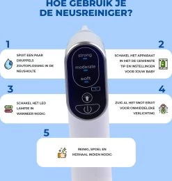 Young Star Baby - Elektrische Neusreiniger Baby - Neuszuiger Met USB - Neuspeer - Neusdouche - Snotverwijderaar 11 Young Star Baby - Elektrische Neusreiniger Baby - Neuszuiger Met USB - Neuspeer - Neusdouche - Snotverwijderaar -Babyartikelen Winkel 1138x1200 3
