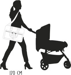 Kidzroom Gorgeous Luiertas - Bruin - Ophanglussen Kinderwagen - Verschoonmatje - Verstelbare Schouderband -Babyartikelen Winkel 1144x1200