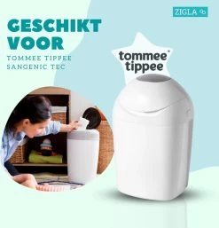 Zigla – 6x Luieremmer Navulling – Navulcassette - Geschikt Voor Tommee Tippee Sangenic Tec -Babyartikelen Winkel 1152x1200 3