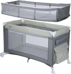 Bebeconfort Full Dreams Campingbedje - Warm Grey -Babyartikelen Winkel 1155x1200 3