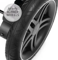 Hauck Uptown Duo Melange Broertje/zusje Kinderwagen Black -Babyartikelen Winkel 1159x1200