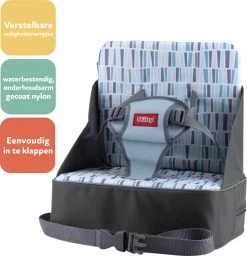 Nuby - Booster Seat - Kinderzitje - Grijs - 9m+ -Babyartikelen Winkel 1160x1200 1