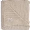 Jollein Baby Deken Ledikant 100x150cm Basic Knit - Nougat