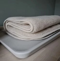 WOLLIES Amsterdam Ledikant Deken - Amandel - Merino Wol - 95 X 135 Cm -Babyartikelen Winkel 1166x1200 7