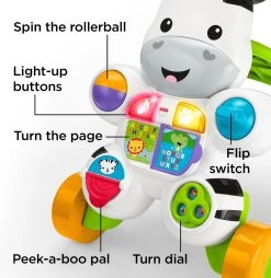 Fisher Price Fisher-Price Loop Met Mij Zebra - Looptrainer -Babyartikelen Winkel 1167x1200