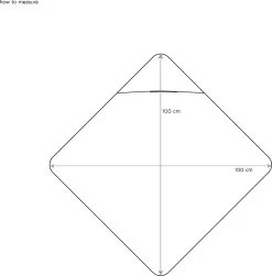 Koeka Baby Badcape Dijon Daily - 100x100cm - Zand -Babyartikelen Winkel 1181x1200 4