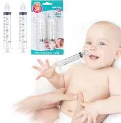 BabyBreathe - Vlot Ademen Voor Baby’s - Spuitje Om Snot En Slijm Weg Te Krijgen - Gebruiksvriendelijke Variant Voor Neuspeer.