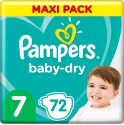 Pampers® Pampers - Baby Dry - Maat 7 - Mega Pack - 72 Luiers 18 Pampers® Pampers - Baby Dry - Maat 7 - Mega Pack - 72 Luiers -Babyartikelen Winkel 1188x1200 4