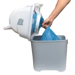 DiaperChamp ONE - Soft Silver - Standaard Luieremmer -Babyartikelen Winkel 1189x1200 5