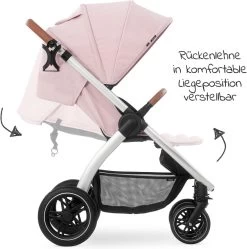 Hauck UpTown Buggy - Met één Hand Opvouwbaar - Roze -Babyartikelen Winkel 1190x1200 1