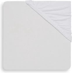 Jollein Baby Hoeslaken Boxmatras Jersey 75x95cm - Wit