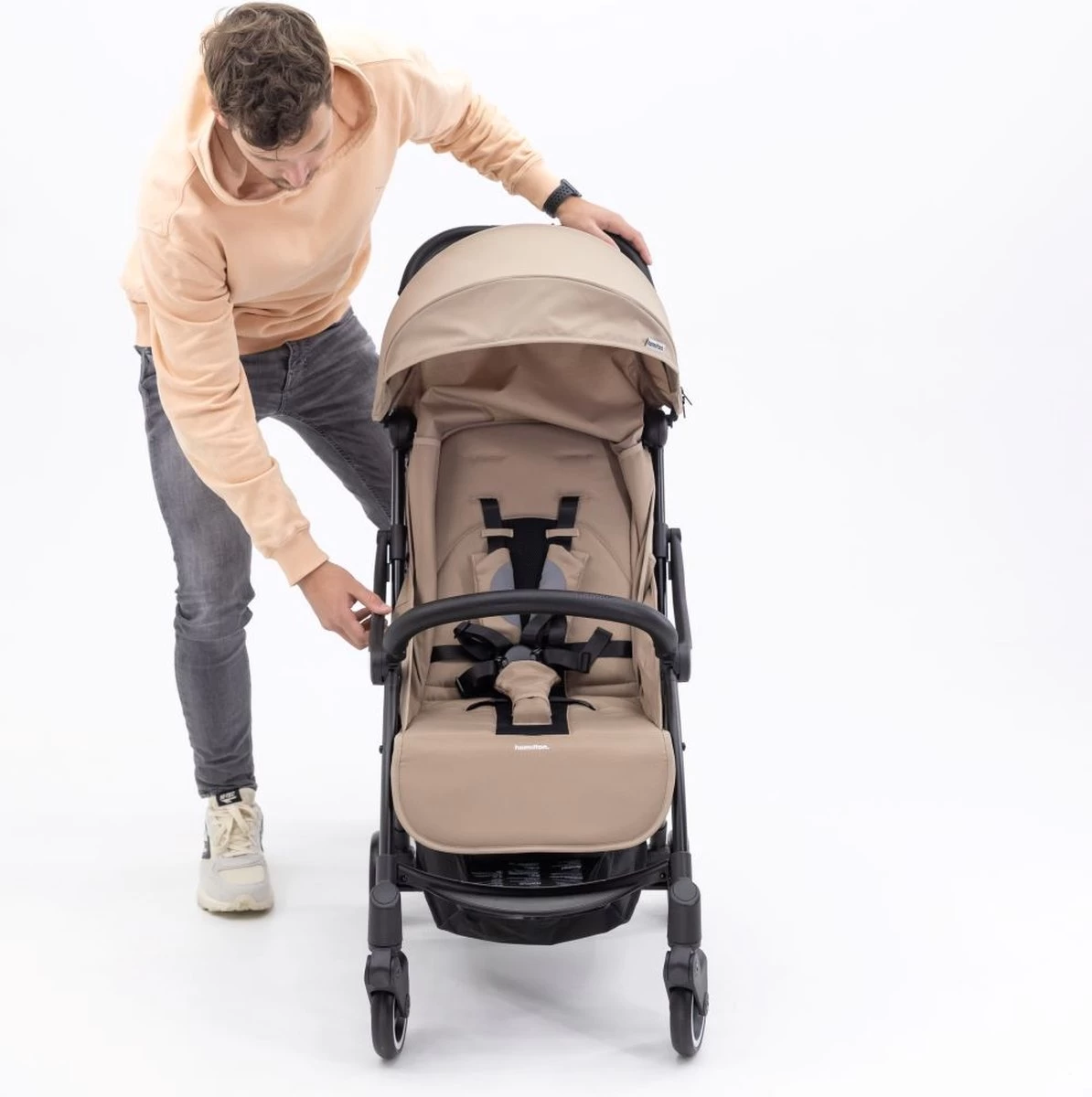 Hamilton By Yoop X1 Plus Kinderwagen - Buggy Met Monteerbare Wieg - Premium Stroller Met One Hand Folding Technologie - Nieuw, Hoger, Uitgebreider 2023 Model - Kaki - Licht, Verstelbaar, Wendbaar En Geschikt Van 0 Maanden Tot 4 Jaar 19 Hamilton By Yoop X1 Plus Kinderwagen - Buggy Met Monteerbare Wieg - Premium Stroller Met One Hand Folding Technologie - Nieuw, Hoger, Uitgebreider 2023 Model - Kaki - Licht, Verstelbaar, Wendbaar En Geschikt Van 0 Maanden Tot 4 Jaar - Afbeelding 19