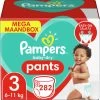 Pampers® Pampers Baby Dry Pants Luierbroekjes - Maat 3 - Mega Maandbox - 282 Luierbroekjes