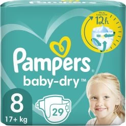Pampers® Pampers - Baby Dry - Maat 8 - Mega Maandbox - 232 Luiers -Babyartikelen Winkel 1199x1200 5