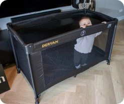 Deryan Believer Campingbedje - 120x60cm - Zwart -Babyartikelen Winkel 1200x1010 2