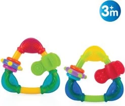 Nuby - Bijtspeelgoed - Bijtdriehoek - 3m+ -Babyartikelen Winkel 1200x1013