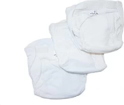 Merkloos Wasbare Luier - Katoen - 5 Pack - Luierbroekje - Drukknoopjes - Zacht En Sterk - Duurzame Luier