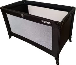 Cabino Campingbedje / Reisbed Set Inclusief Comfortabel Matras 60x120cm Zwart -Babyartikelen Winkel 1200x1016 2