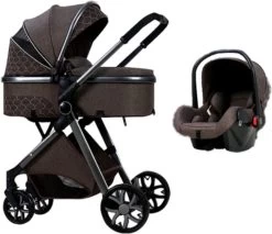 Merkloos Kinderwagen 3-in-1 – Luxe Kinderwagen - Buggy – Wandelwagen - Multifunctioneel – Opklapbaar – Incl Autostoel – Donkerbruin 11 Merkloos Kinderwagen 3-in-1 – Luxe Kinderwagen - Buggy – Wandelwagen - Multifunctioneel – Opklapbaar – Incl Autostoel – Donkerbruin -Babyartikelen Winkel 1200x1037 2