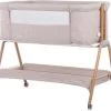 Co-Sleeper Chipolino Wieg KOSSD0212MO Sweet Dreams Mocca/Wood Incl. Wielen