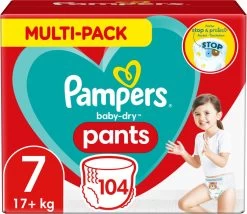Pampers® Pampers Baby Dry Pants Luierbroekjes - Maat 7 (17+ Kg) - 104 Stuks - Multi-Pack -Babyartikelen Winkel 1200x1042 5
