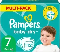 Pampers® Pampers Baby-Dry Luiers - Maat 7 (+15 Kg) - 112 Stuks - Multi-Pack -Babyartikelen Winkel 1200x1045 6