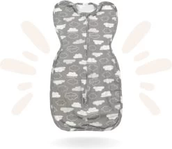 Kolaco - Inbakerslaapzak - BabySlaapzak - Swaddle Up - 0 - 3 Maand - 0.5 TOG - 3,5 - 6 Kg.