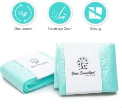Pure Sensation Luieremmer Navulling - 12 Stuks - Geschikt Voor Korbell - Inclusief Extra Luier Etui - Navullingen 15/16 Liter - Luieremmer Zakken - Luieremmernavullingen - Luieremmers - Korbell Luieremmer – Luierzakjes Wegwerp - Korbell Navulling -Babyartikelen Winkel 1200x1071 5