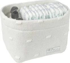 Meyco Commodemand Medium Knots - Offwhite - 26x19xh16cm